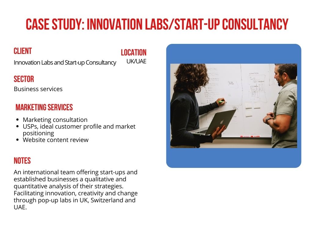 INNOVATION LABS CAS STUDY