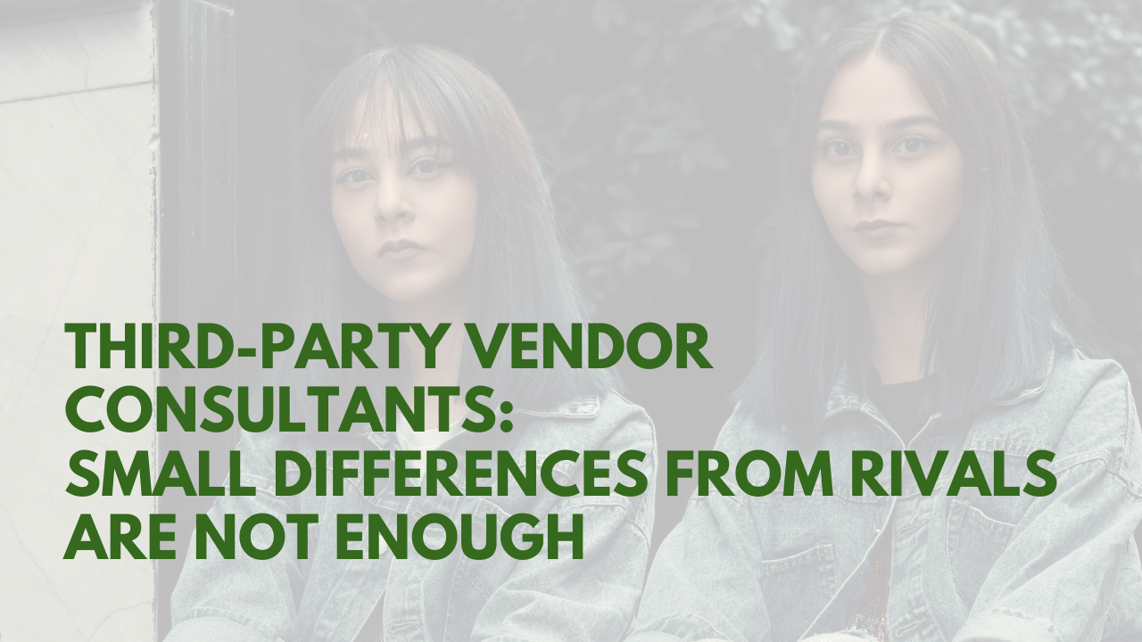 third party vendor consultants marketing